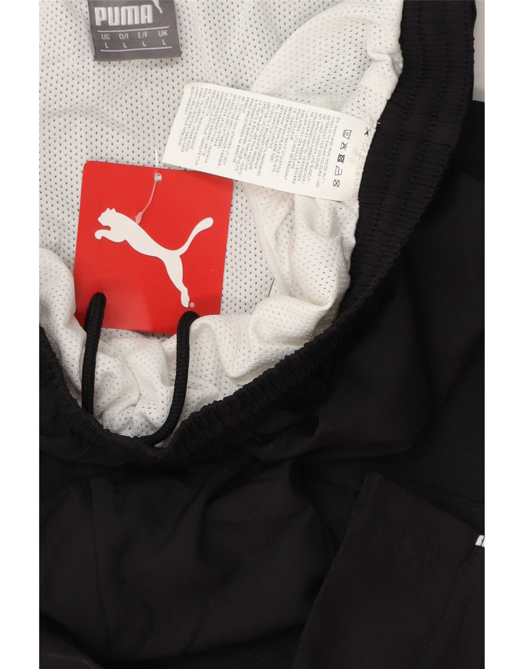 Puma muške sportske kratke hlače veliki crni poliester