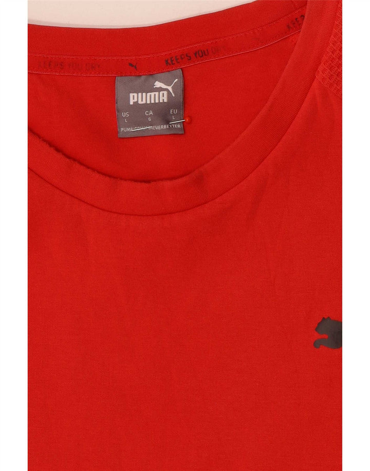 Puma muška majica dugih rukava velika crvena