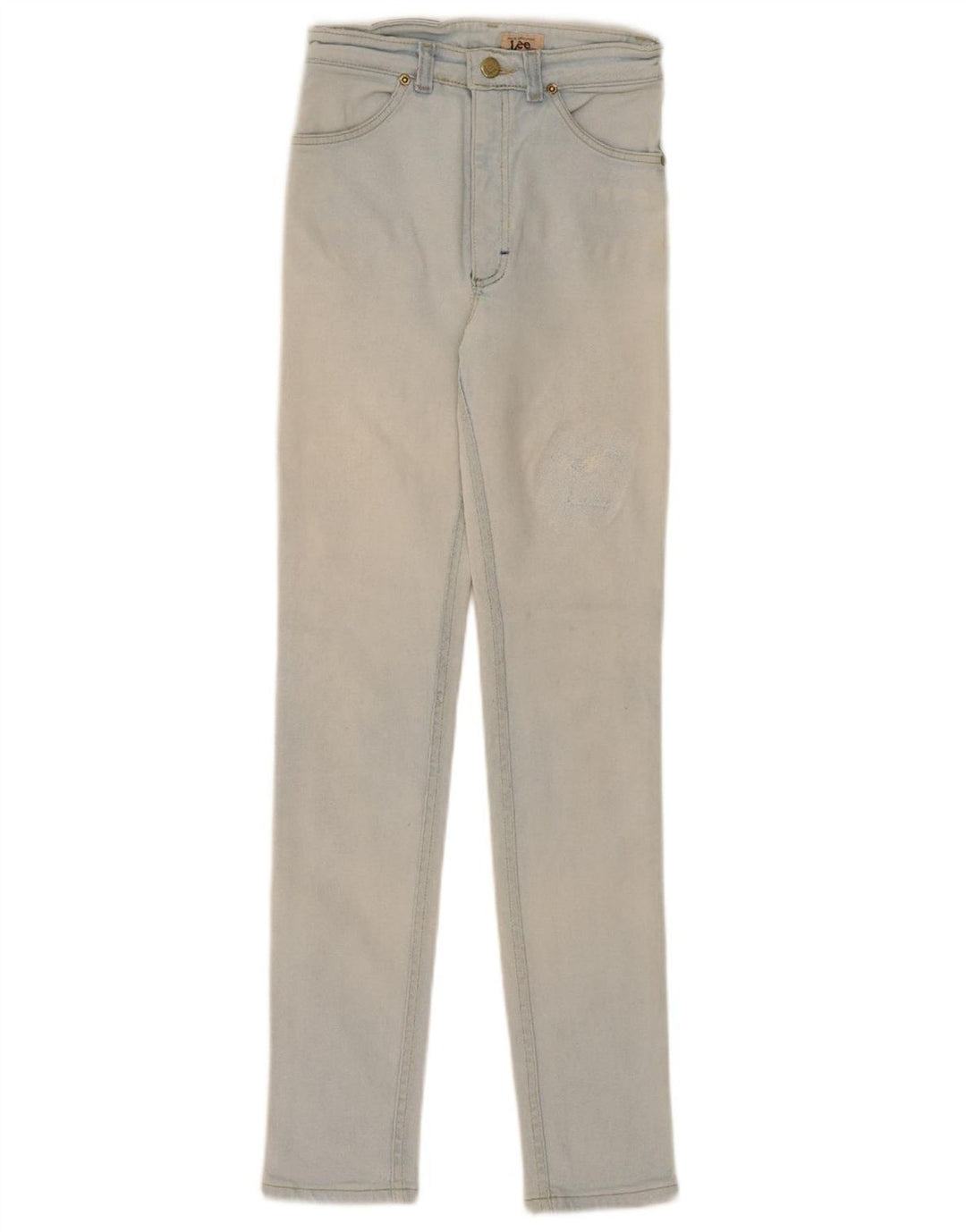 LEE Womens Skinny Jeans W24 L30 Blue