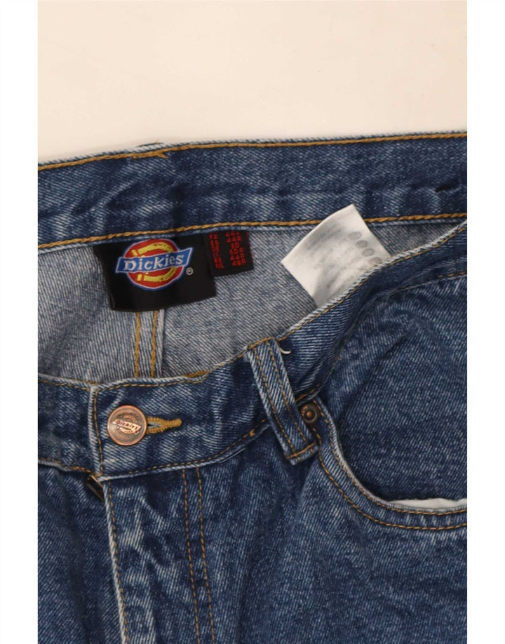 Dickies muške ravne traperice W34 L30 plavi pamuk