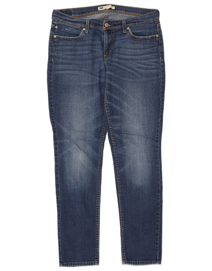 Levi's ženske 524 super niske uske traperice W32 L31 plave