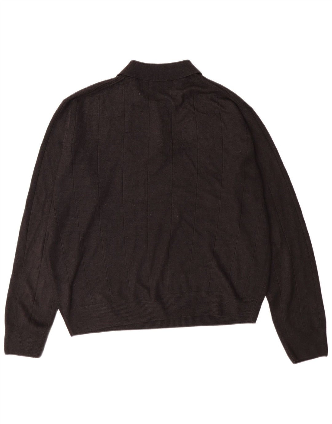 Dockers muški pulover s polo ovratnikom 2XL crni akril