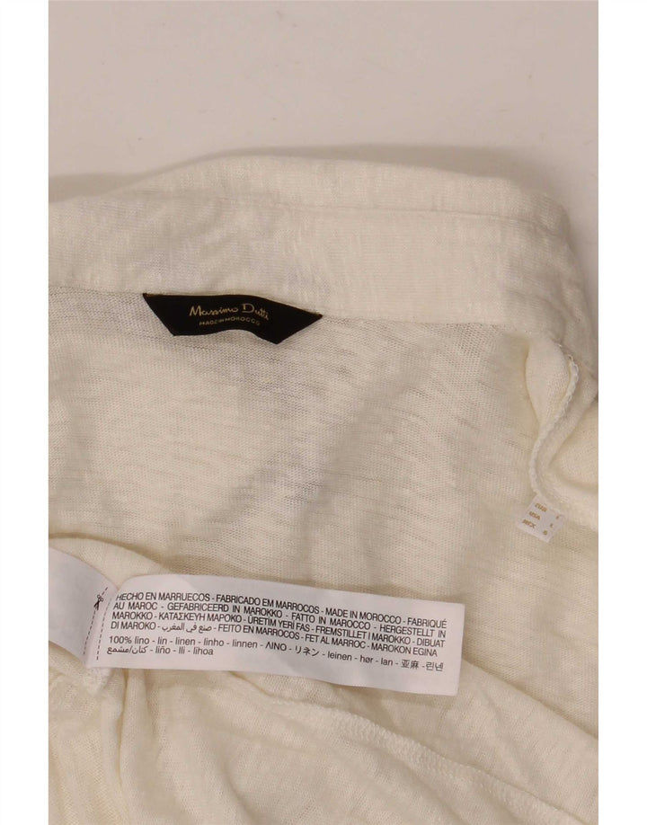 Massimo Dutti muška polo majica Large Beige Flecked Lan