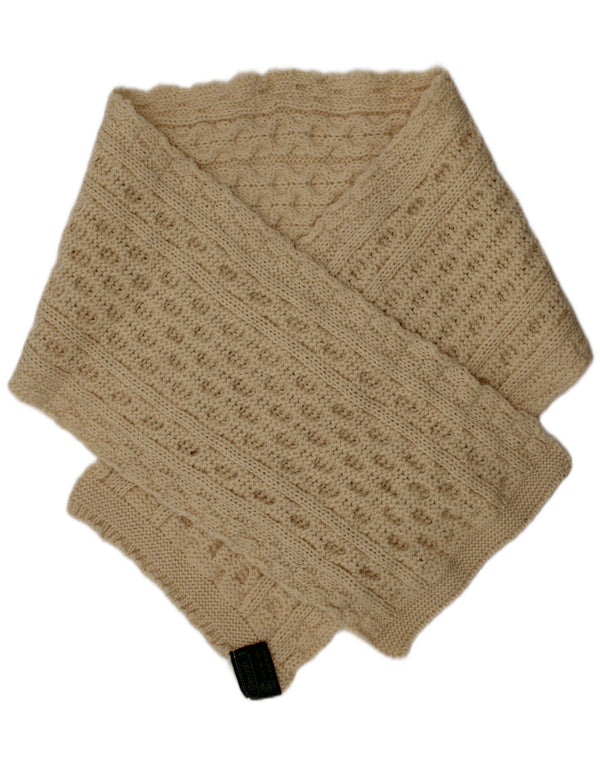 Glencroft ženski pleteni pravokutni šal jedna veličina, nova vunena zimska bijela boja