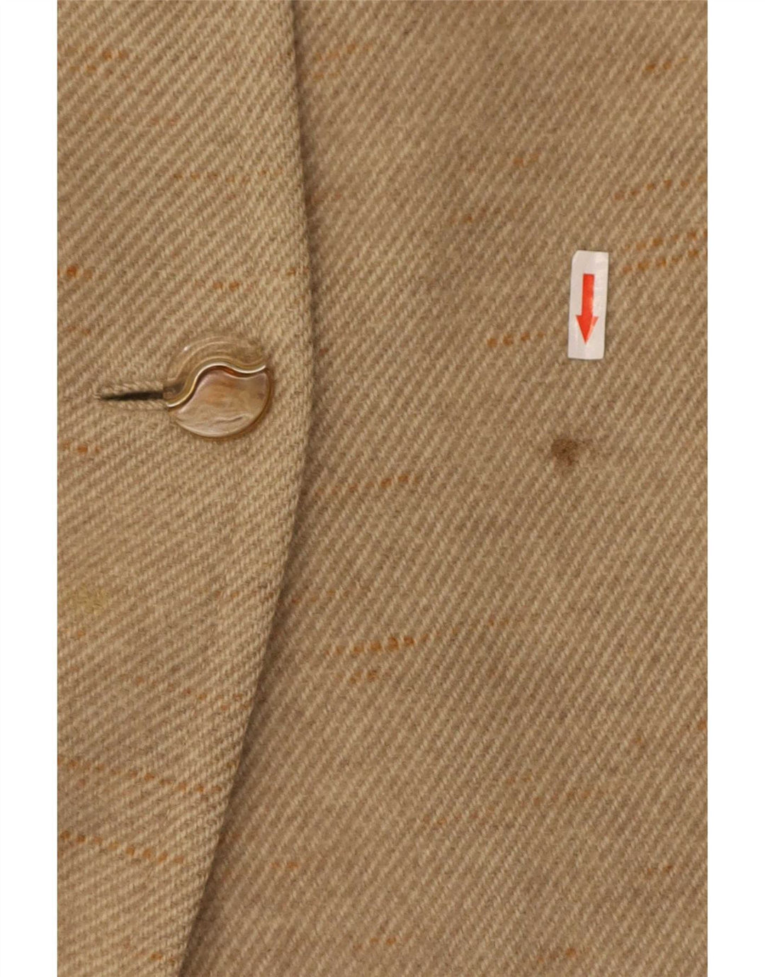 Vintage ženski kaput UK 10 Small Beige Flected