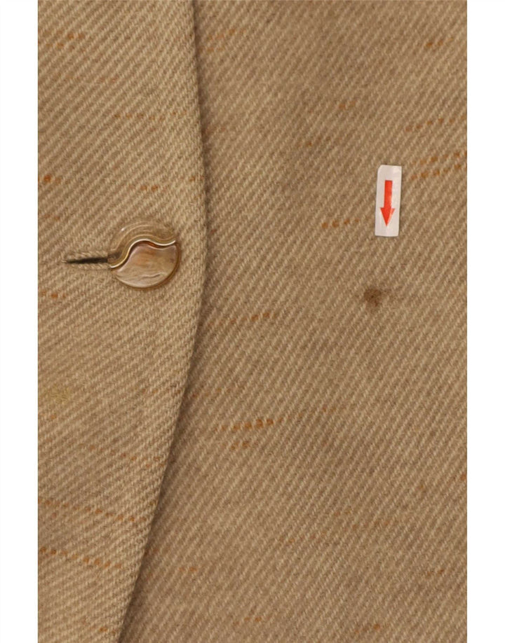 Vintage ženski kaput UK 10 Small Beige Flected