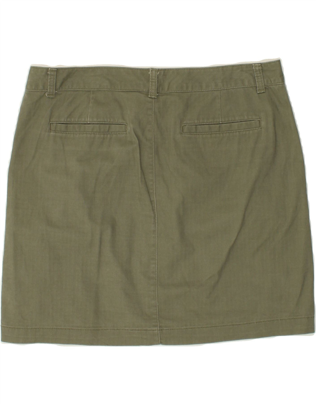 DOCKERS Womens Mini Skirt US 12 Large W34  Khaki Cotton Vintage Dockers and Second-Hand Dockers from Messina Hembry 