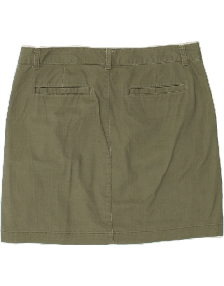 DOCKERS Womens Mini Skirt US 12 Large W34  Khaki Cotton Vintage Dockers and Second-Hand Dockers from Messina Hembry 