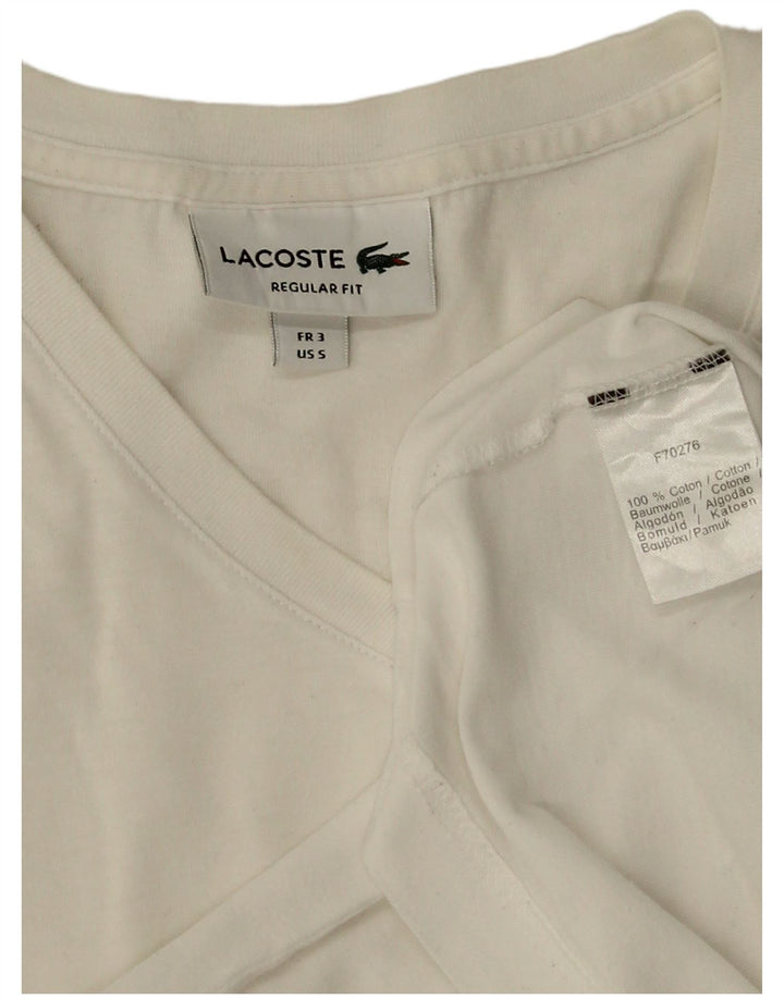 Lacoste muška majica kratkih rukava Regular Fit, veličina 3, mali bijeli pamuk