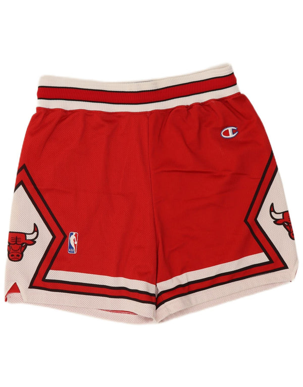 Champion muške kratke sportske hlače Chicago Bulls s malim crvenim kockicama u boji