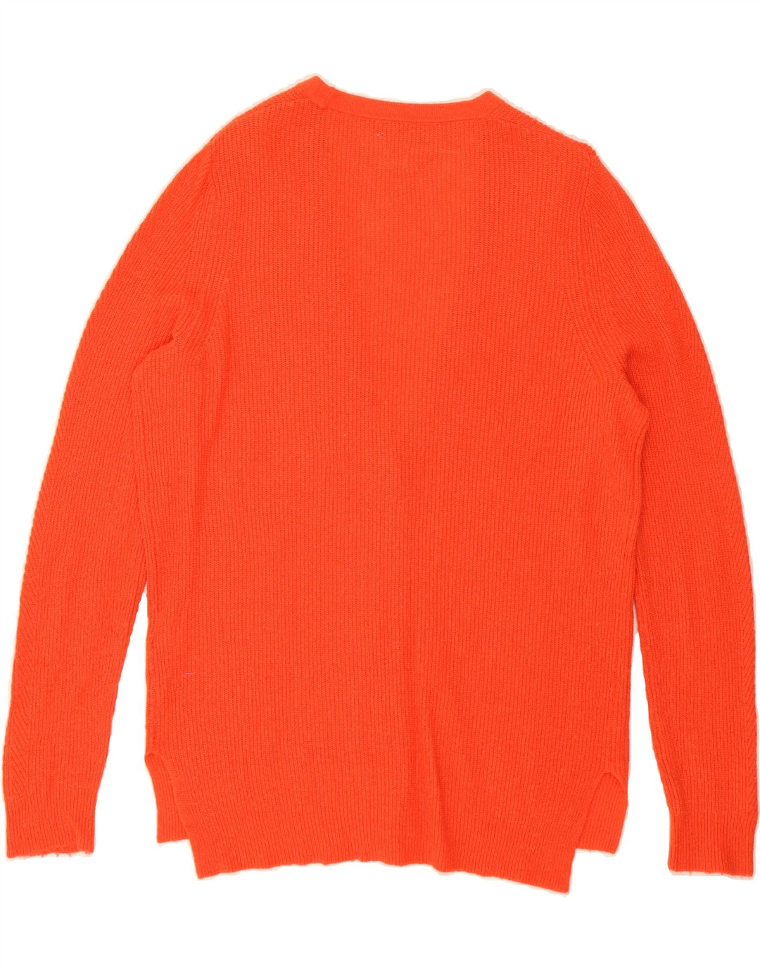 JOHN LEWIS Womens Cardigan Sweater UK 12 Medium Orange Nylon Vintage John Lewis and Second-Hand John Lewis from Messina Hembry 