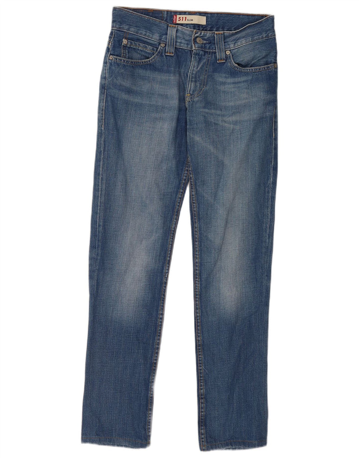 Levi's ženske 511 uske traperice W30 L30 plavi pamuk