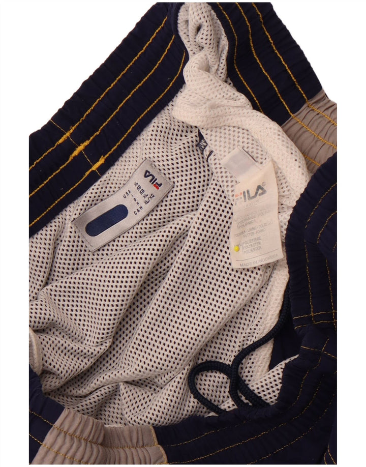 Fila muške Cargo kratke hlače za plivanje XL mornarsko plave poliamidne boje