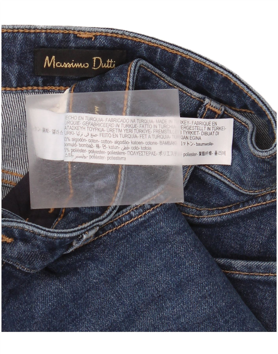 Ženske uske traperice Massimo Dutti EU 40 srednje W30 L30 plavi pamuk
