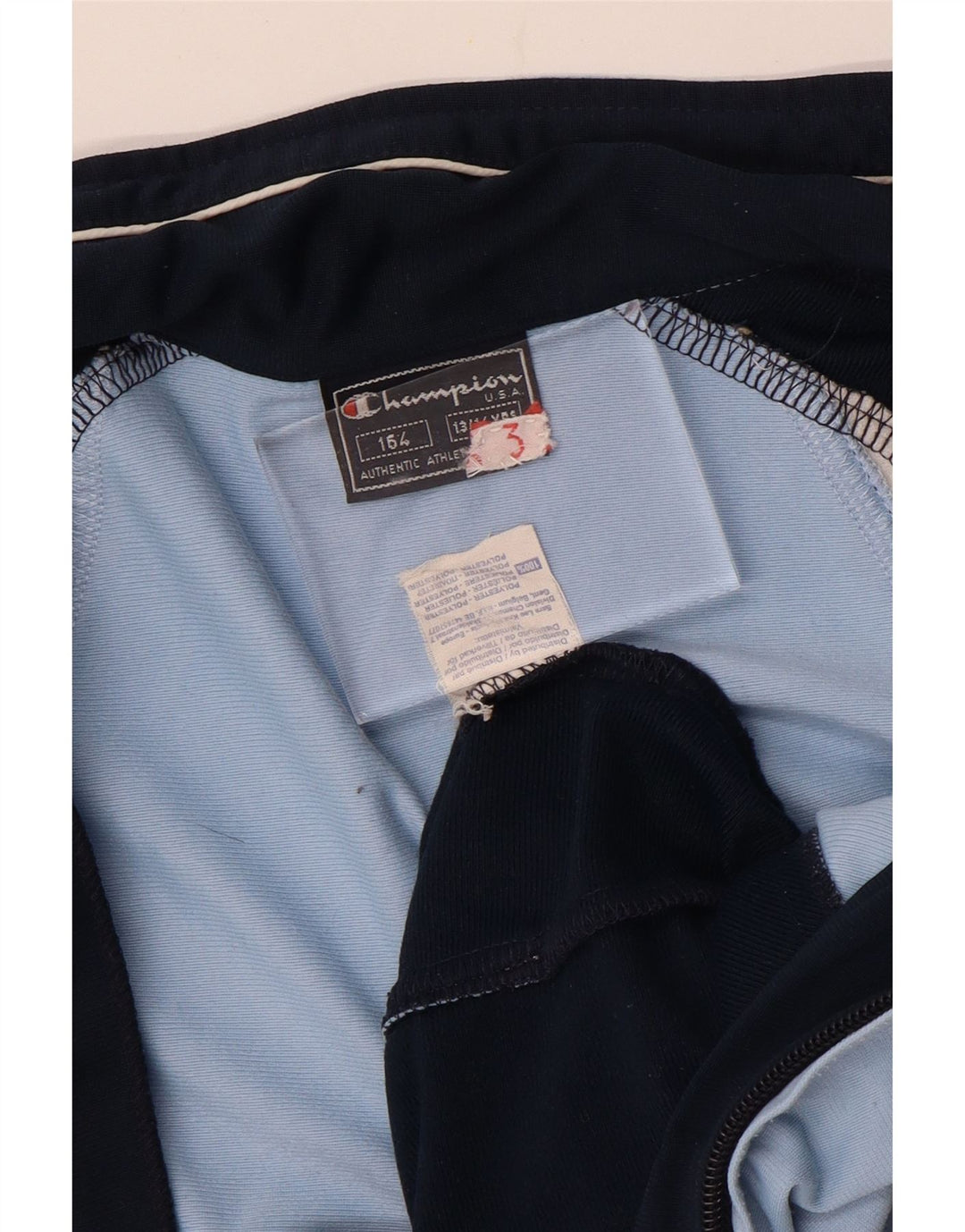 CHAMPION Gornja jakna trenirke za dječake 13-14 godina, plava poliesterska boja