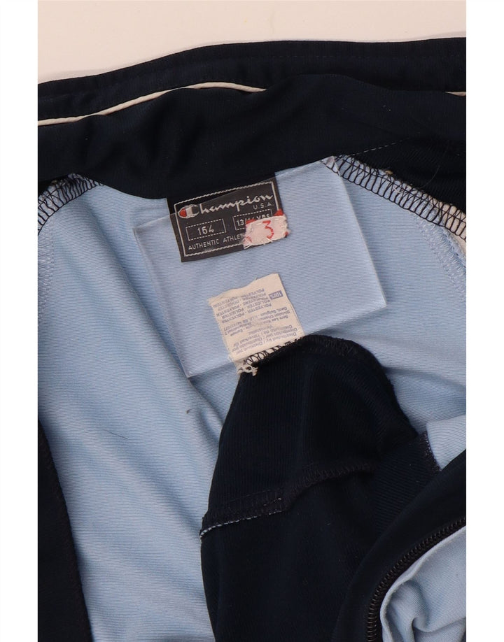 CHAMPION Gornja jakna trenirke za dječake 13-14 godina, plava poliesterska boja