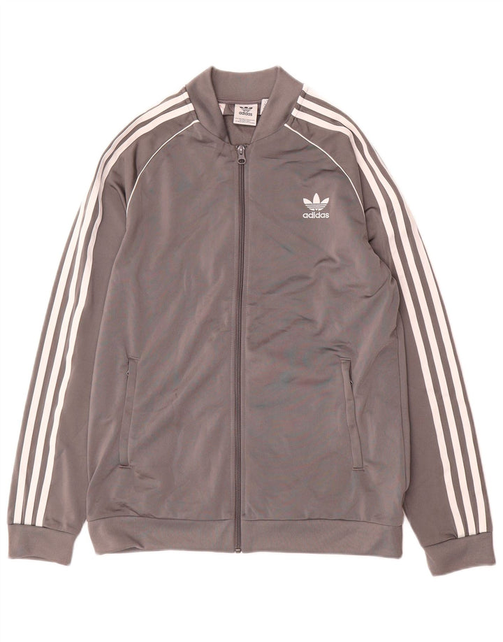 Adidas trenirka za dječake 15-16 godina siva poliesterska jakna