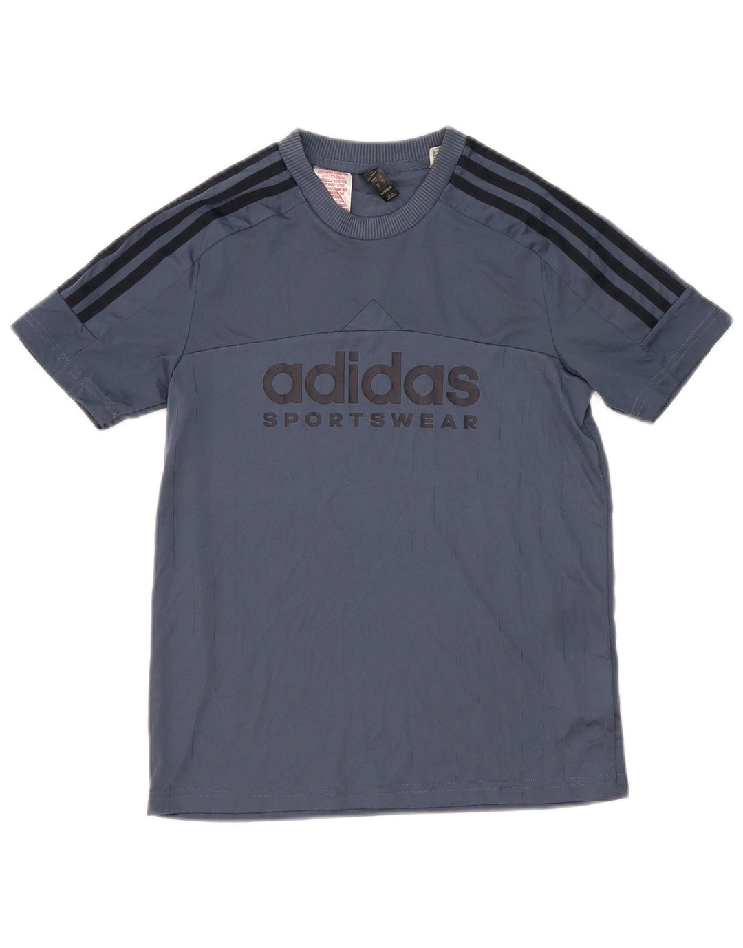 Adidas majica kratkih rukava s grafičkim motivima za dječake 11-12 godina tamnoplava poliester