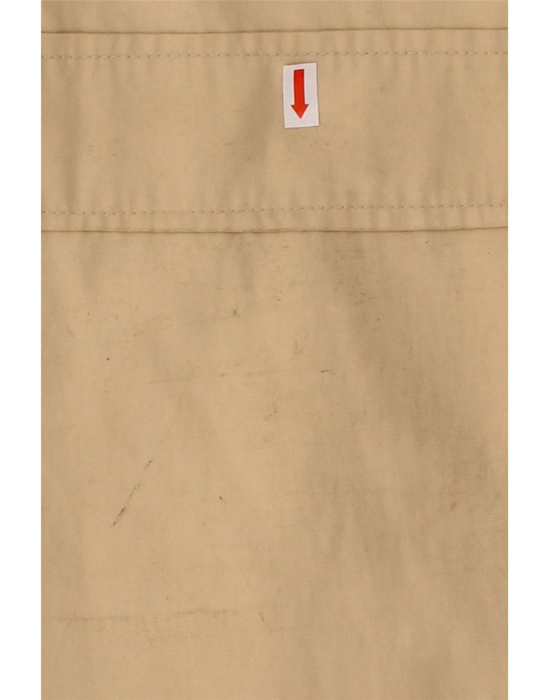 PACO Womens Overcoat UK 14 Medium Beige Cotton Vintage Paco and Second-Hand Paco from Messina Hembry 