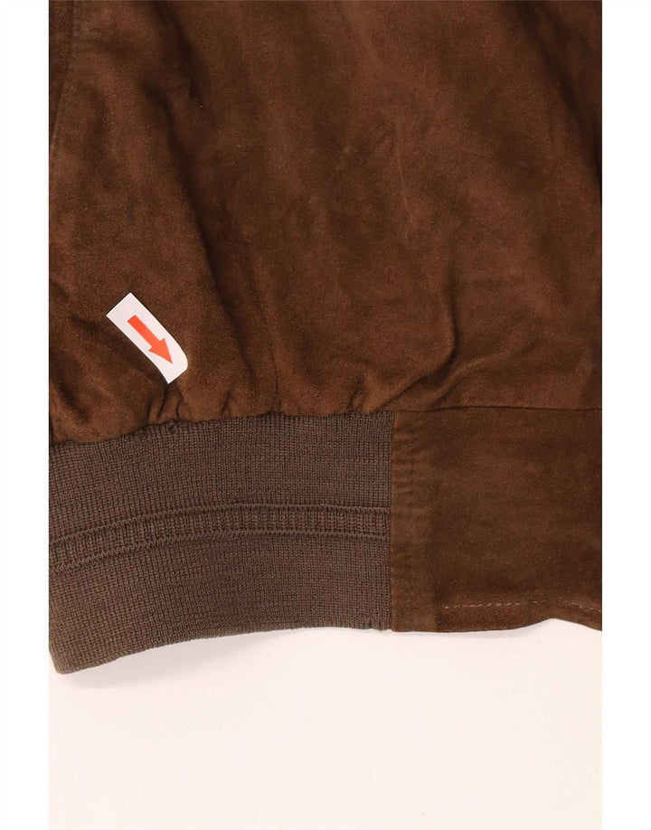 Montes muška bomber jakna od antilopa EU 52 XL smeđa koža