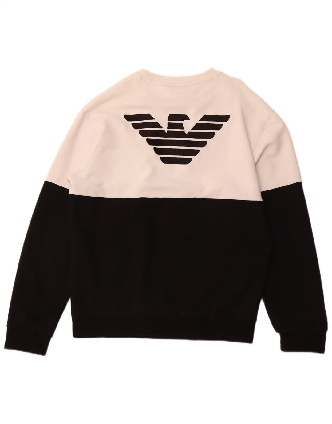 EMPORIO ARMANI Ženska majica s trenirkom s motivima UK 18 XL Black Colourblock