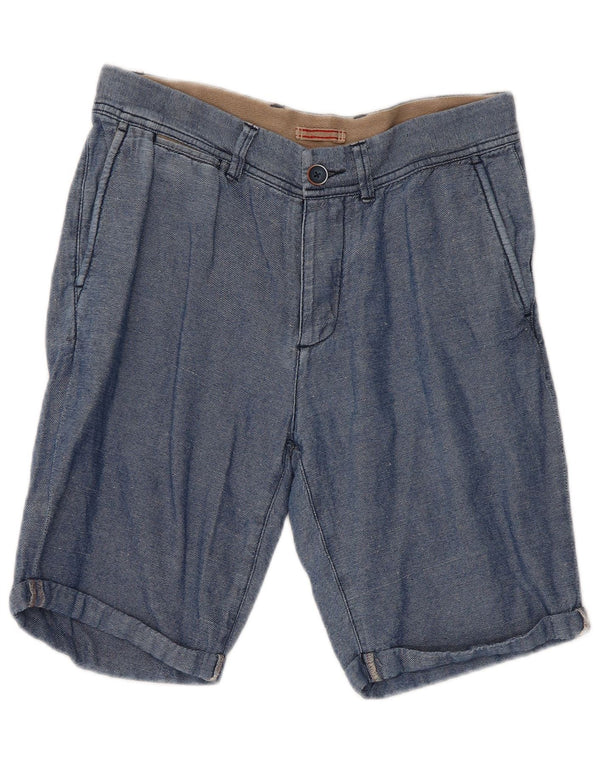 Refrigiwear ženske obične chino kratke hlače W30 srednje plavi pamuk