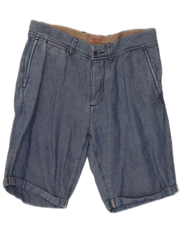 Refrigiwear ženske obične chino kratke hlače W30 srednje plavi pamuk