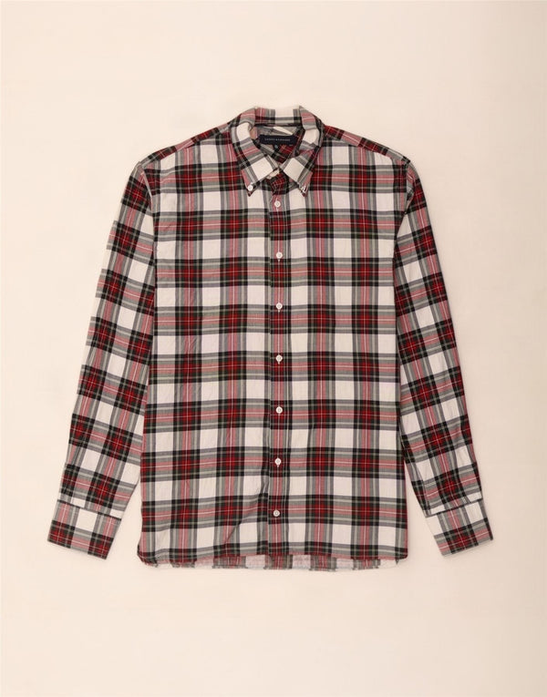 Tommy Hilfiger muška flanelska košulja XL crveni karirani pamuk