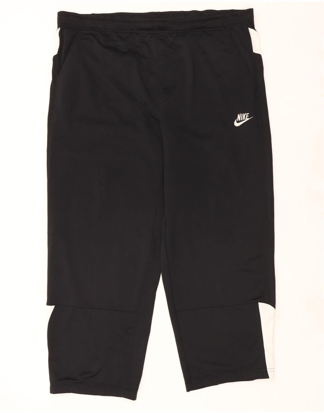 Nike muške kratke hlače za trenirku 2XL crni poliester u boji