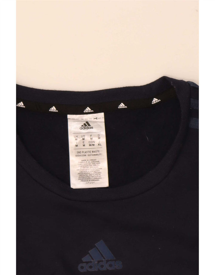 Adidas muški džemper srednjeg tamnoplavog poliestera