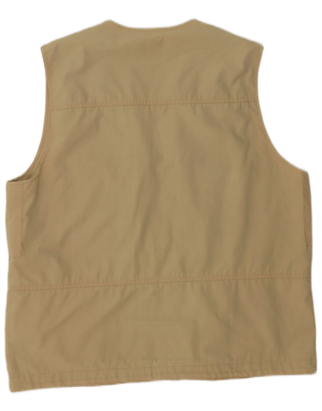 Brugi Mens Utility Gilet UK 40 Large kaki poliester