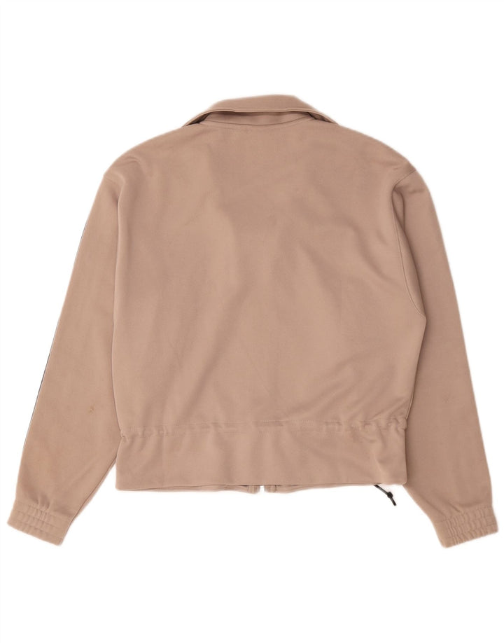 Adidas ženska gornja jakna trenirke UK 8 Small Beige Poliester