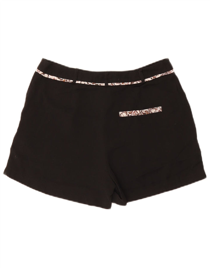 MOSSIMO Ženske chino kratke hlače US 2 XS W28 crni poliester