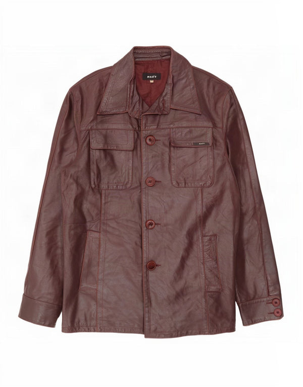Vintage muška kožna jakna UK 42 XL Bordo