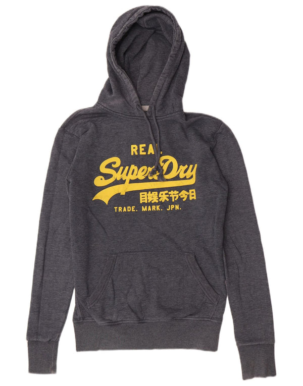 Superdry muški džemper s kapuljačom s kapuljačom, mali tamnoplavi pamuk