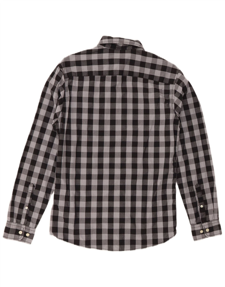 Jack & Jones muška košulja XS Sivi pamuk od ginghama