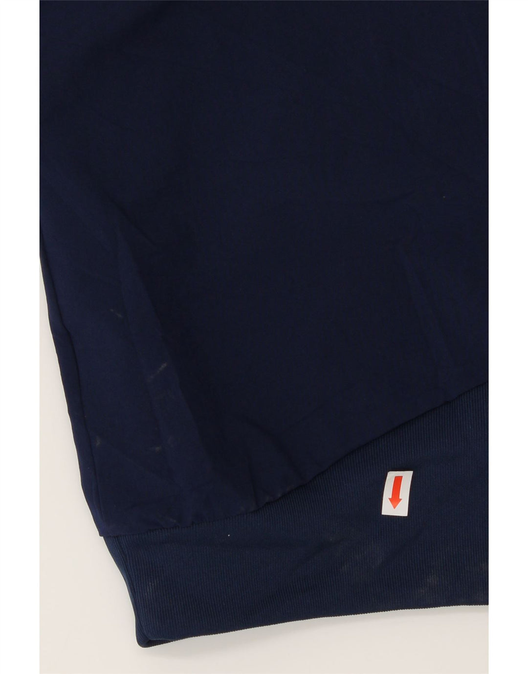 ADIDAS Womens Graphic Tracksuit Top Jacket UK 14 Medium Navy Blue Vintage Adidas and Second-Hand Adidas from Messina Hembry 