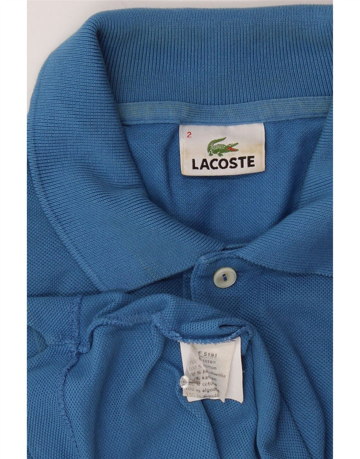 LACOSTE muška polo majica veličina 2 XS plavi pamuk