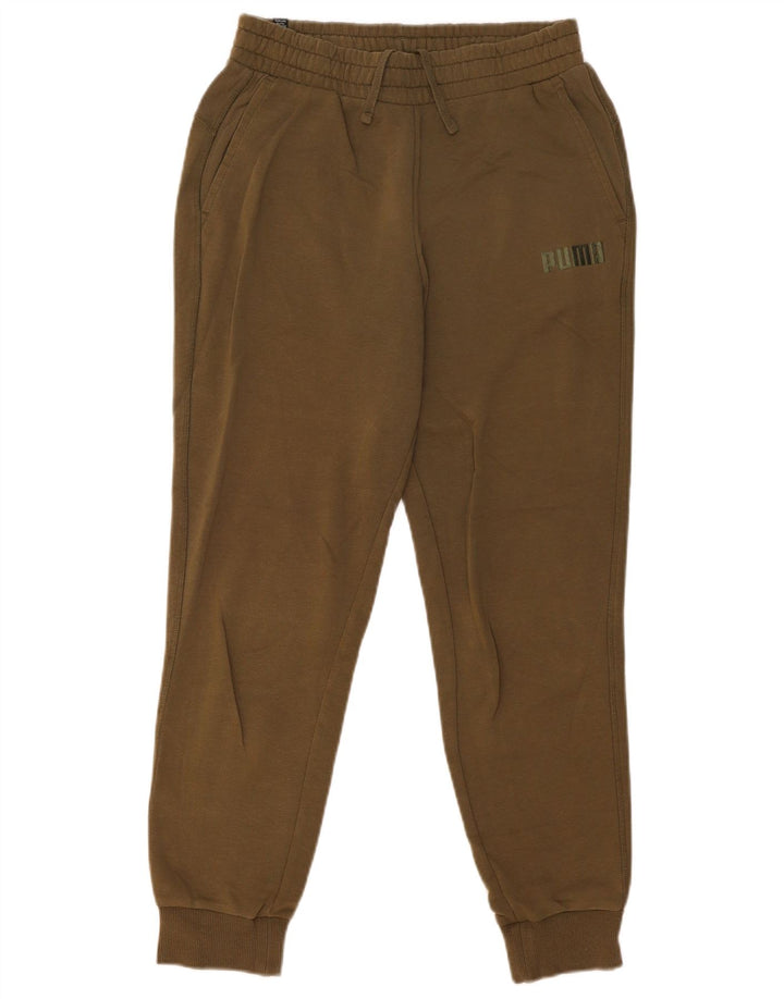 Puma Mens Tracksuit Trousers Joggers Medium Khaki