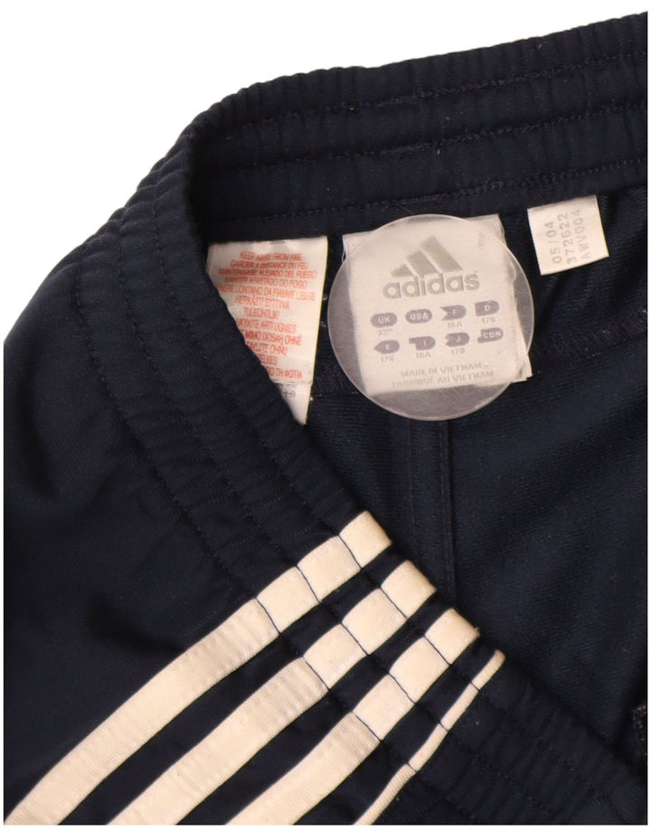 Adidas muške hlače od trenirke srednje tamnoplave poliesterske boje