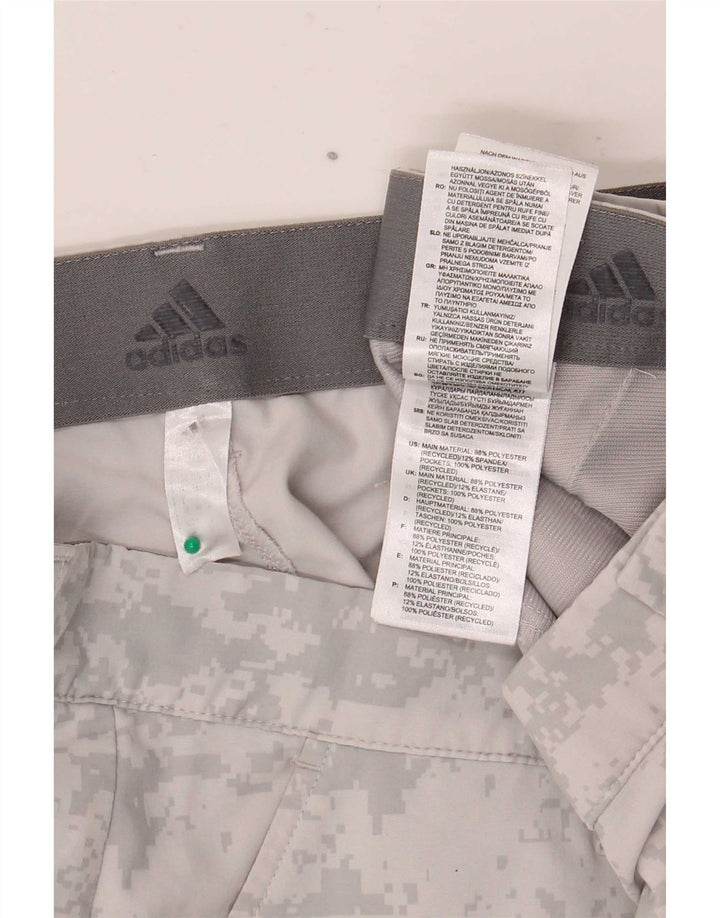 Adidas muške sportske kratke hlače velike sive maskirne poliesterske boje