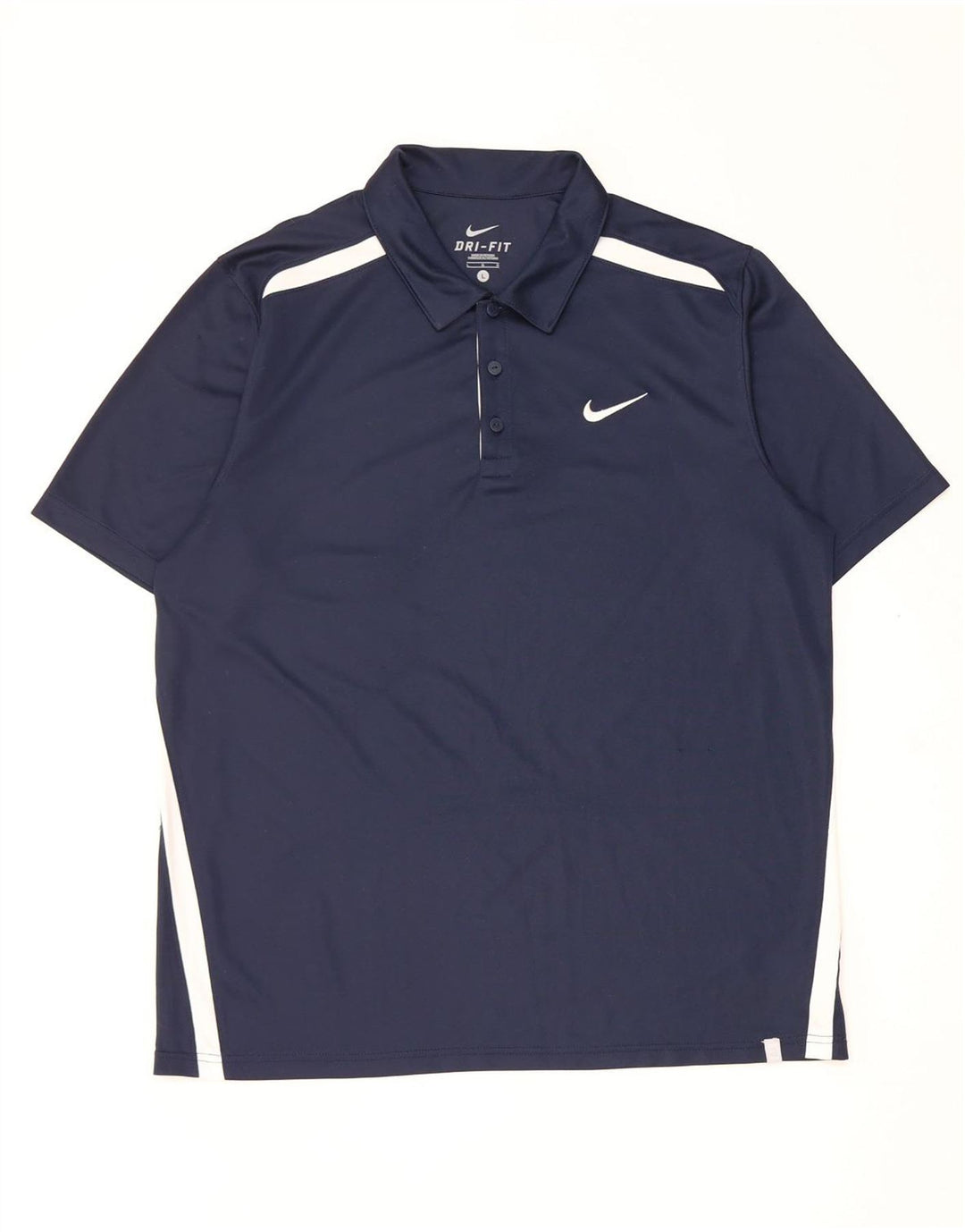 Nike muška Dri Fit polo majica velika tamnoplava poliesterska boja