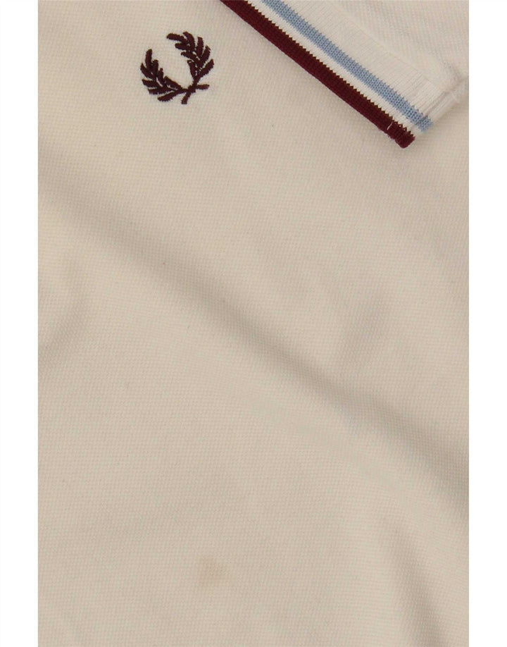 Fred Perry muška polo majica velika bijela pamučna