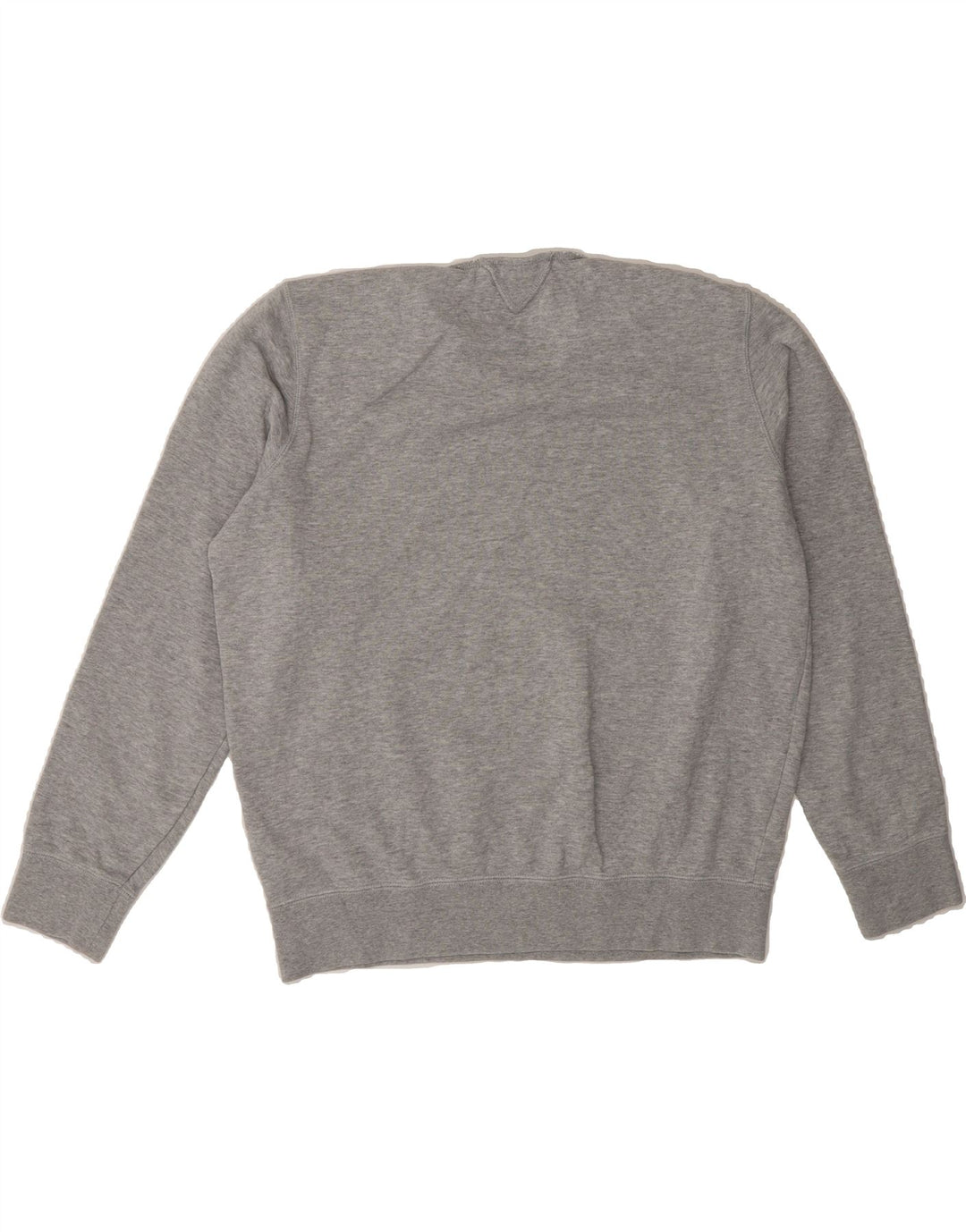 REEBOK Womens Graphic Oversized Sweatshirt Jumper UK 16/18 Large Grey Vintage Reebok and Second-Hand Reebok from Messina Hembry 