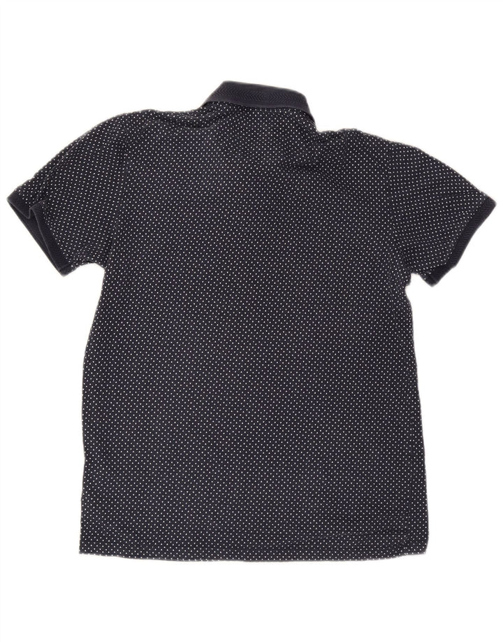 Ted Baker muška polo majica veličina 3, srednje tamnoplavi pamuk na točkice