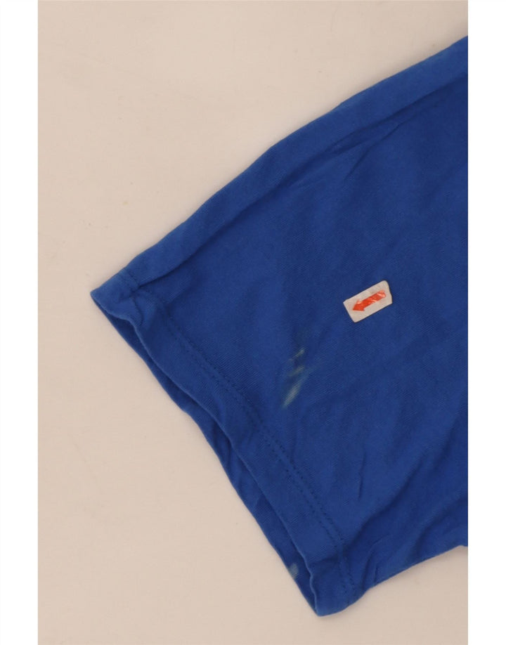Nike muška majica atletskog kroja velika plava pamučna majica
