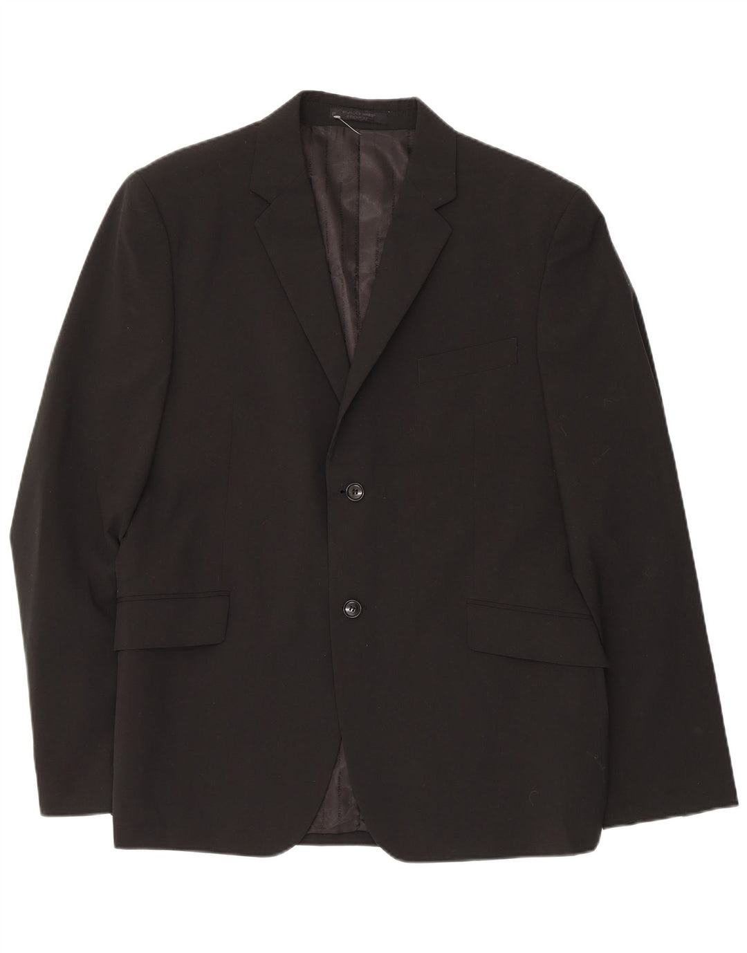 Jack & Jones muška jakna s 2 gumba IT 56 3XL crni poliester