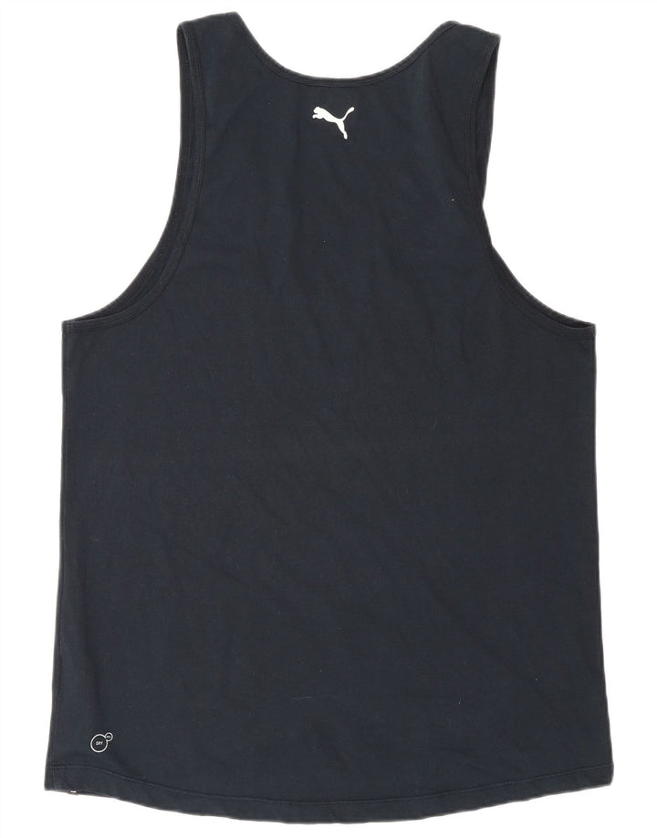 PUMA muški grafički prsluk veliki crni