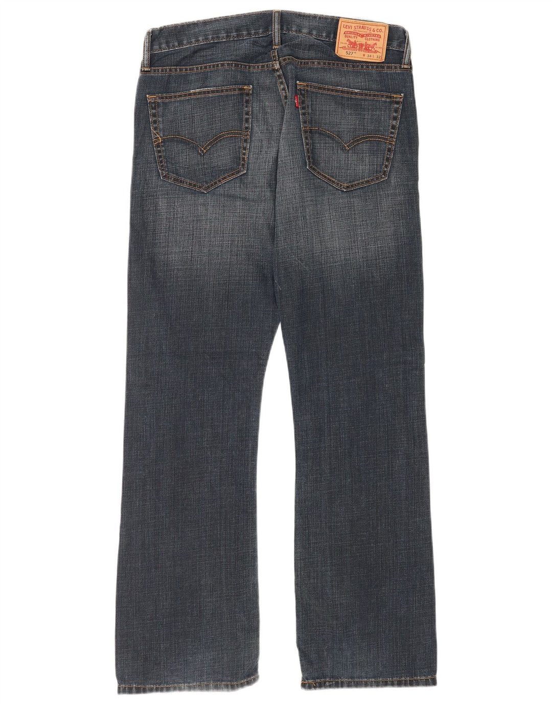 Levi's muške 527 Bootcut traperice W34 L32 tamnoplavi pamuk