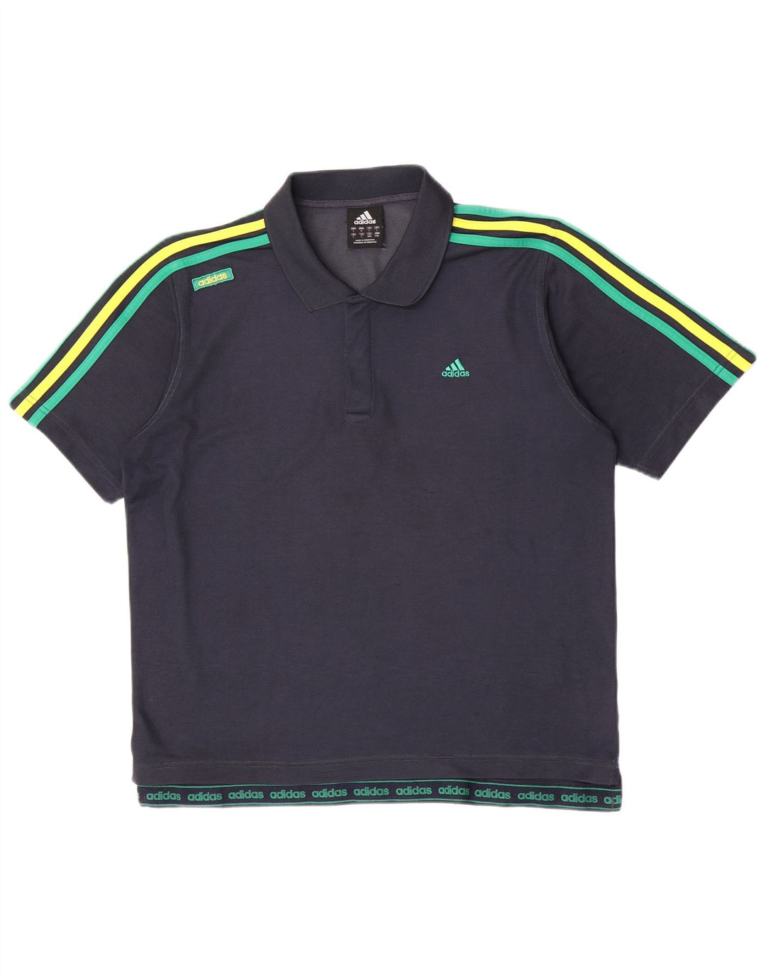 Adidas muška polo majica velika tamnoplava poliester